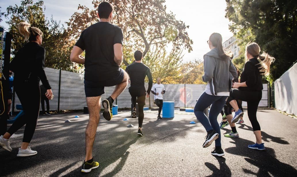 cours de sport collectif